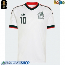 Maglie da calcio Messico Alexis Vega #10 Seconda Maglia Mondiali 2026  Manica Corta